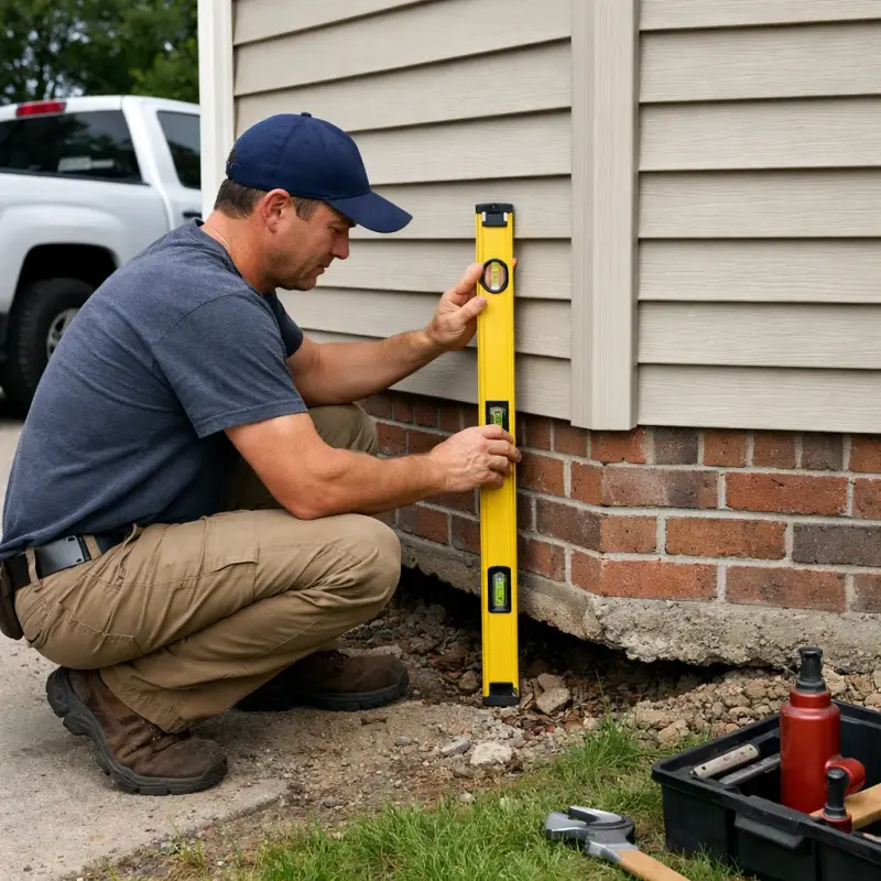 Foundation Settling Repair Centreville
